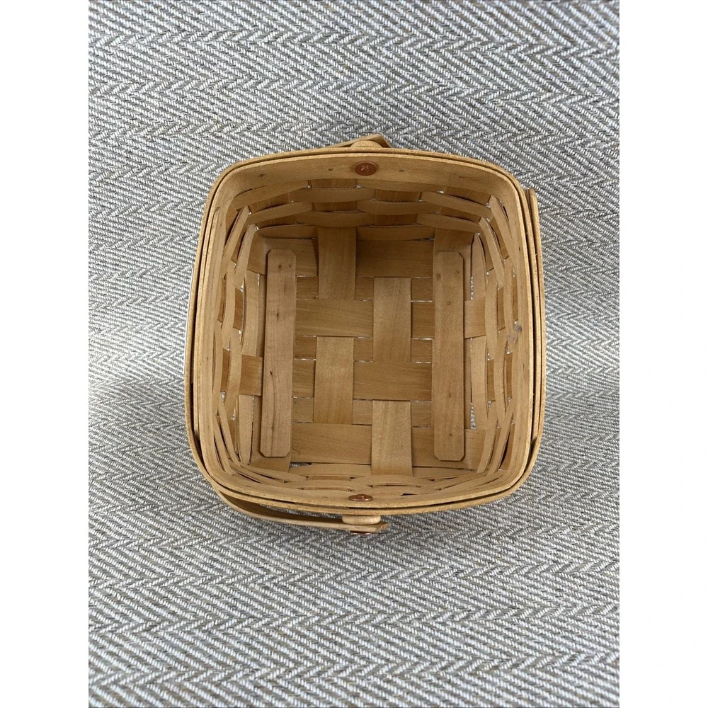 Royce Craft Swing Handle Basket Strawberry Country Troy Ohio Fulton Farms 1992